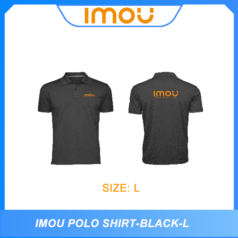 Imou gift Polo shirt black L