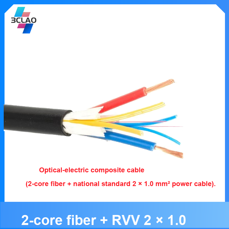 2 core fiber+RVV2*1.0