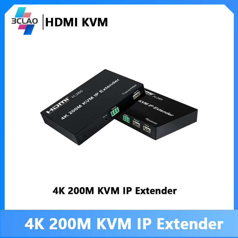 4K 200M KVM IP EXTENDER