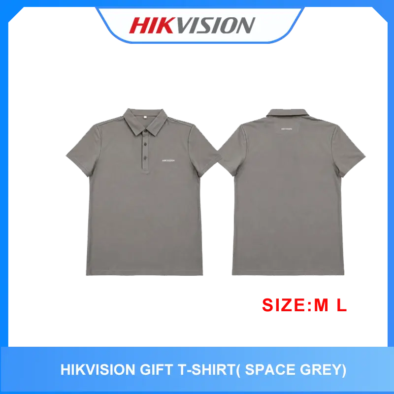 Hikvision gift T-shirt( space grey)