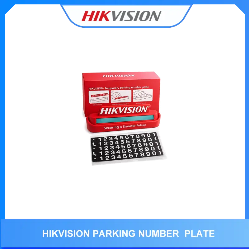 Hikvision gift parking number plate
