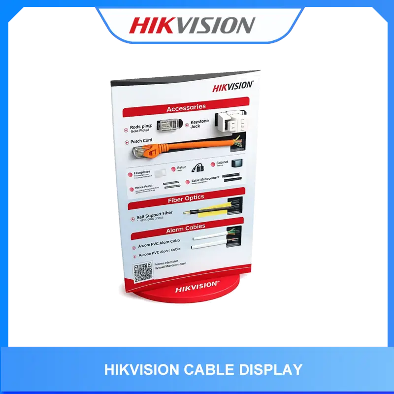 Hikvision gift cable display