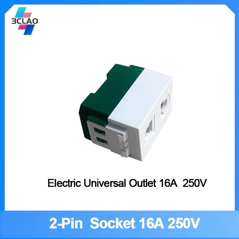 2-Pin  Socket 16A 250V